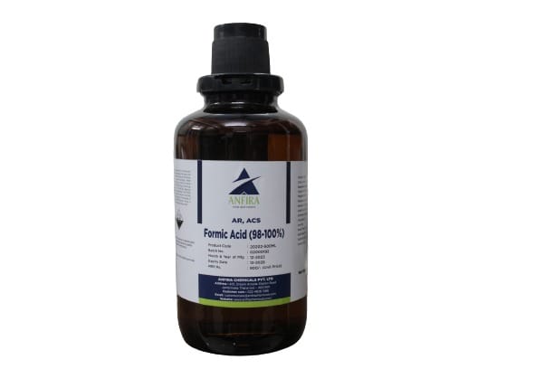 Formic Acid (98-100%) supplied by Swasti Exports